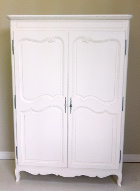 old french 2 door armoire